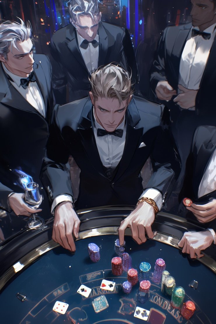 Studio Crazy Time dengan roda berputar dan host dealer di kaisarpoker